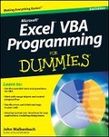 Bild: Excel VBA Programming For Dummies, 2nd Edition - Wiley