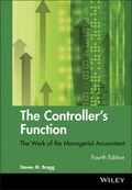 Cover: The Controller's Function - The Work of the Managerial Accountant - Wiley