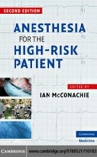 Bild vergrößern Bild: Anesthesia for the High-Risk Patient - Cambridge University Press