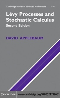 Enlarge image Cover: Levy Processes and Stochastic Calculus - Cambridge University Press