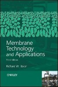 Enlarge image Cover: Membrane Technology and Applications Third Edition - Wiley