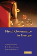 Cover: Fiscal Governance in Europe - Cambridge University Press