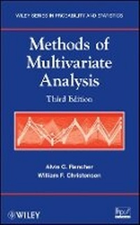 Enlarge image Cover: Methods of Multivariate Analysis 3e - Wiley