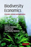 Cover: Biodiversity Economics - Cambridge University Press