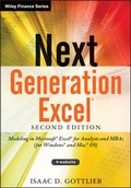 Cover: Next Generation Excel - Wiley