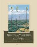 Cover: Terrestrial Vegetation of California, 3rd Edition - Naval Institute Press