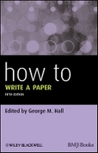 Enlarge image Cover: How to Write a Paper, 5th edition - Wiley