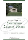 Cover: A Companion to Eighteenth-Century Poetry - Wiley-Blackwell