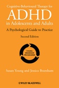 Cover: Cognitive-Behavioural Therapy for ADHD in Adolescents and Adults - Wiley-Blackwell
