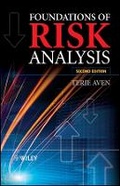 Cover: Foundations of Risk Analysis 2e - Wiley