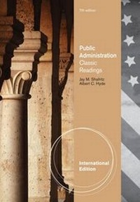 Enlarge image Cover: Public Administration - Wadsworth Publishing Co Inc