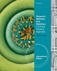 Enlarge image Cover: Research Methods and Statistics - Wadsworth Publishing Co Inc