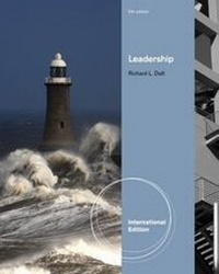 Enlarge image Cover: Leadership - South-Western College Publishing