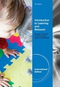 Cover: Introduction to Learning and Behavior - Wadsworth Publishing Co Inc