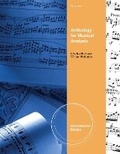 Cover: Anthology for Musical Analysis, International Edition - Schirmer Books,U.S.