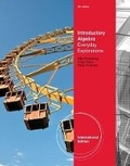 Cover: Introductory Algebra : Everyday Explorations, International Edition - Brooks/Cole