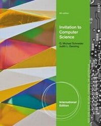 Enlarge image Cover: Invitation to Computer Science, International Edition - Course Technology Inc