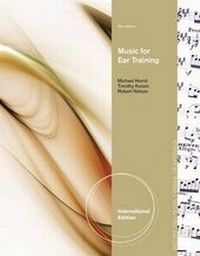 Enlarge image Cover: Music for Ear Training - Wadsworth Publishing Co Inc