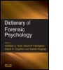 Cover: Dictionary of Forensic Psychology - Willan Publishing