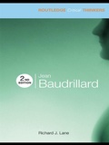 Cover: Jean Baudrillard - Routledge