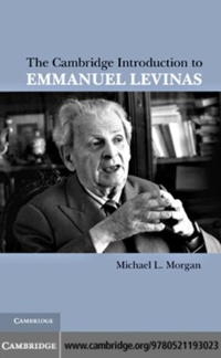 Enlarge image Cover: The Cambridge Introduction to Emmanuel Levinas - Cambridge University Press