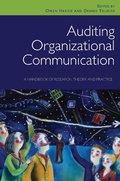 Cover: Auditing Organizational Communication - Routledge