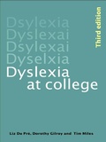 Bild: Dyslexia at College - Routledge