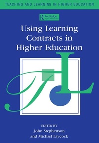 Enlarge image Cover: Using Learning Contracts in Higher Education - Routledge