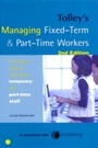 Cover: Tolley's Managing Fixed-Term & Part-Time Workers - Routledge
