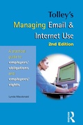 Cover: Tolley's Managing Email & Internet Use - Routledge