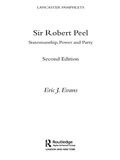 Cover: Sir Robert Peel - Routledge