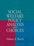 Cover: Social Welfare Policy Analysis and Choices - Routledge