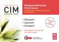 Abbildung von: CIM Revision Cards Managing Marketing Performance - Routledge