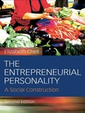 Cover: The Entrepreneurial Personality - Routledge