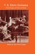 Cover: T.S. Eliot's Orchestra - Routledge