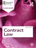 Bild: Contract Lawcards 2012-2013 - Routledge