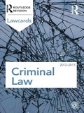 Cover: Criminal Lawcards 2012-2013 - Routledge