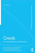 Cover: Greek: A Comprehensive Grammar of the Modern Language - Routledge