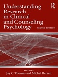 Cover: Understanding Research in Clinical and Counseling Psychology - Routledge
