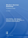 Cover: Modern German Grammar - Routledge