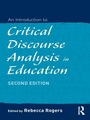 Cover: An Introduction to Critical Discourse Analysis in Education - Routledge