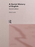 Cover: A Social History of English - Routledge