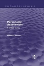 Cover: Personality Assessment - Routledge