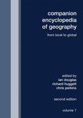 Cover: Companion Encyclopedia of Geography - Routledge
