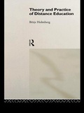 Cover: Theory and Practice of Distance Education - Routledge