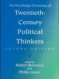 Cover: The Routledge Dictionary of Twentieth-Century Political Thinkers - Routledge