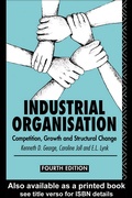 Cover: Industrial Organization - Routledge