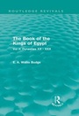 Cover: The Book of the Kings of Egypt (Routledge Revivals) - Routledge