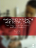 Cover: Managing in Health and Social Care - Routledge