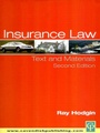 Cover: Insurance Law - Routledge Cavendish